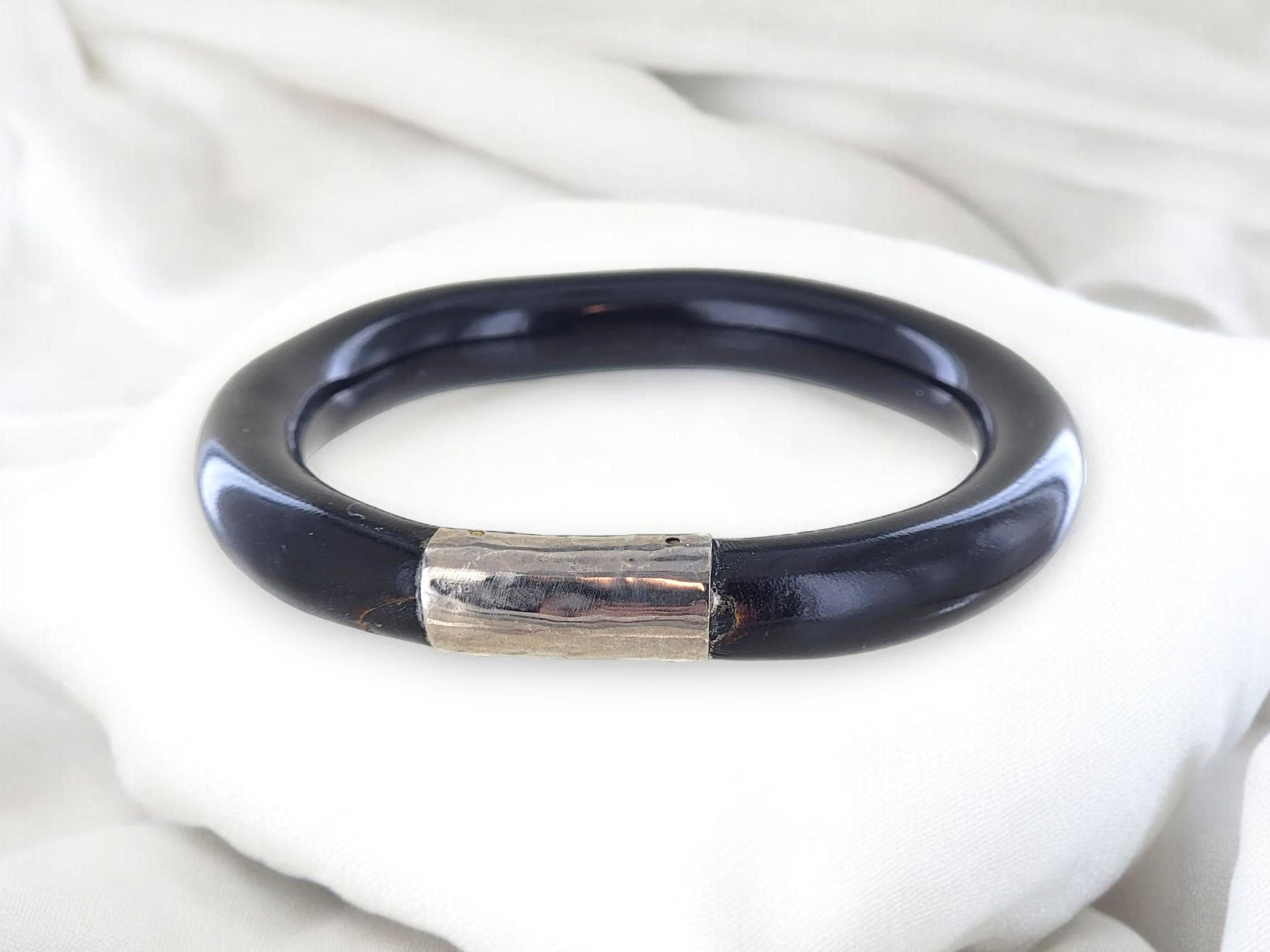 brass buffalo horn bangle バングル ブレスレット brass buffalo horn bangle バングル ブレスレット