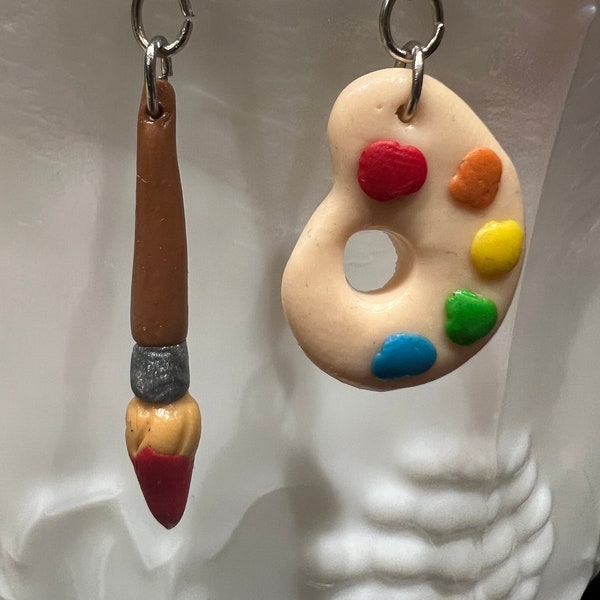 Paintbrush Earrings