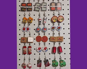 Mini Brand Earrings(12)