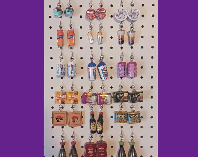 Mini Brand Earrings(17)