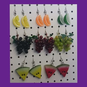 Fruit Earrings