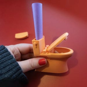 The Potty Pencil Sharpener Orange