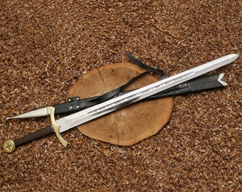 Handmade sword | Forged Templar Knight Holy Custom Sword | Battle ready sword | christian gifts | easter gift