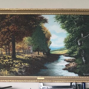 Autumn Leaves - 1959 Painting By Robert Wood Reproduction by Ryszard