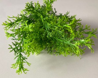 Faux Conifer Bush Bunch Artificial, Plastic Greenery