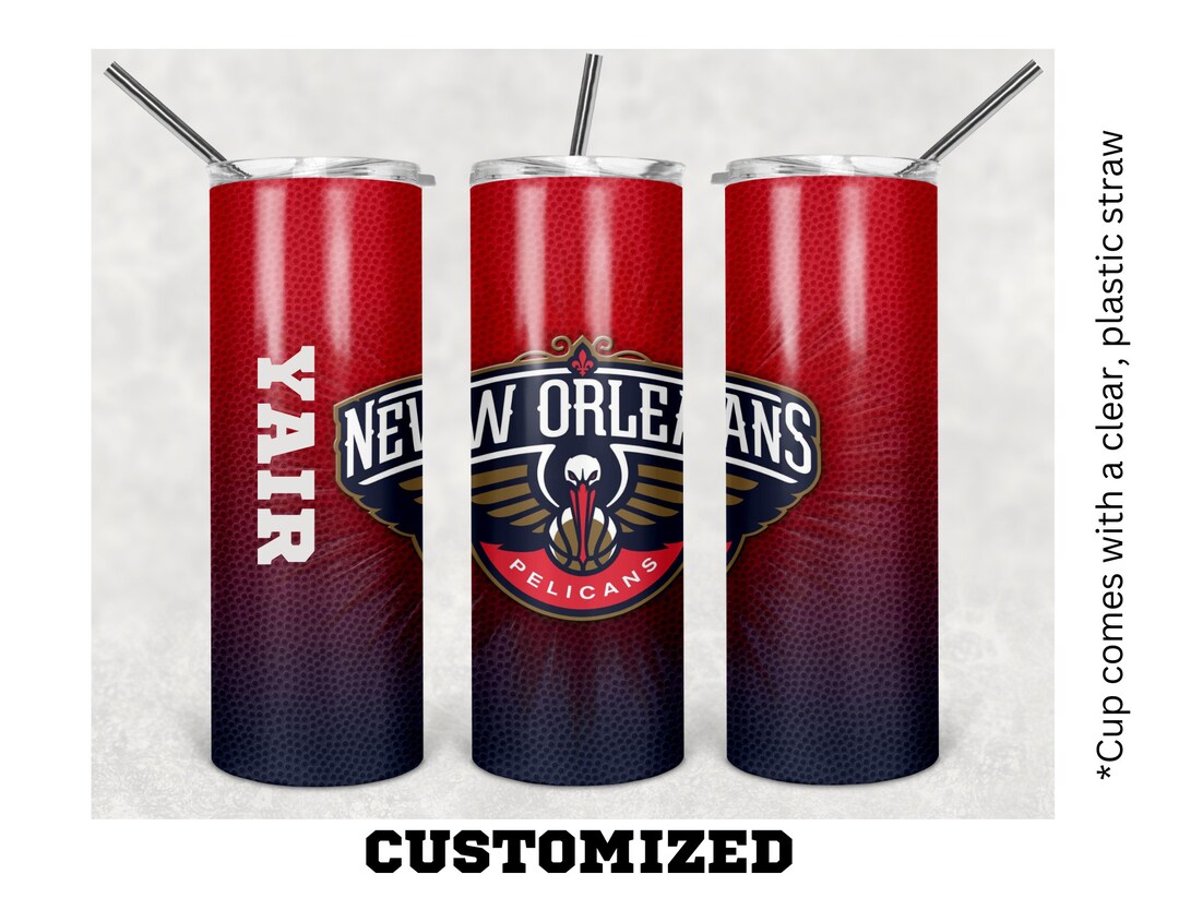 Personalized New Orleans Pelicans Tumbler Etsy