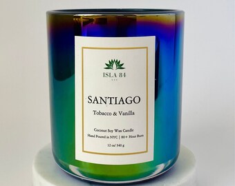 Santiago Kokosnuss Sojawachs Kerze