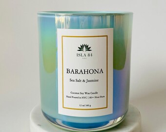 Barahona Kerze | Meersalz, Jasmin, Kokosnuss Sojawachs