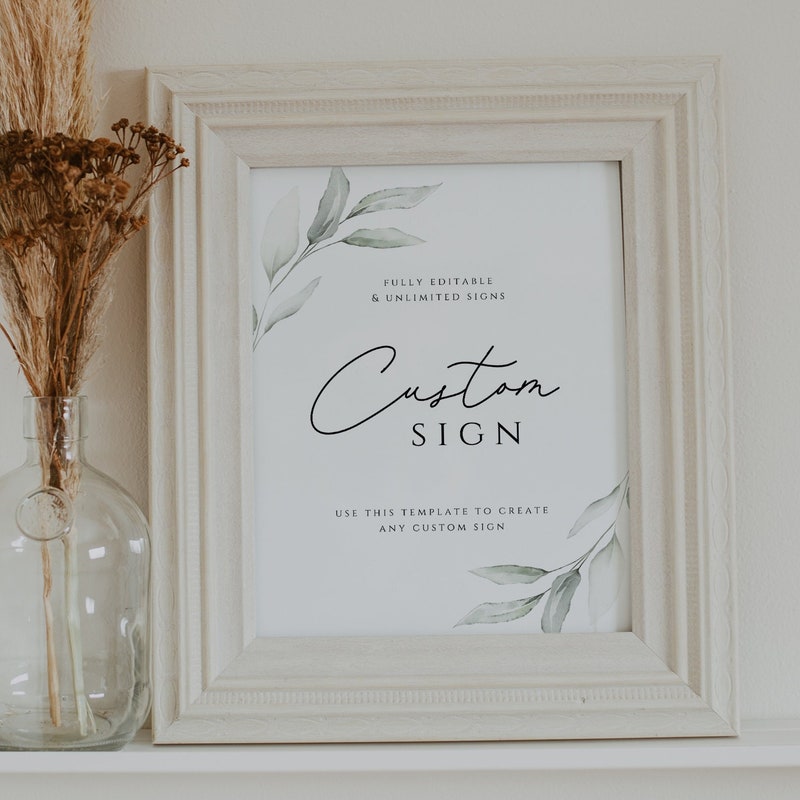 Printable Wedding Signs - Etsy