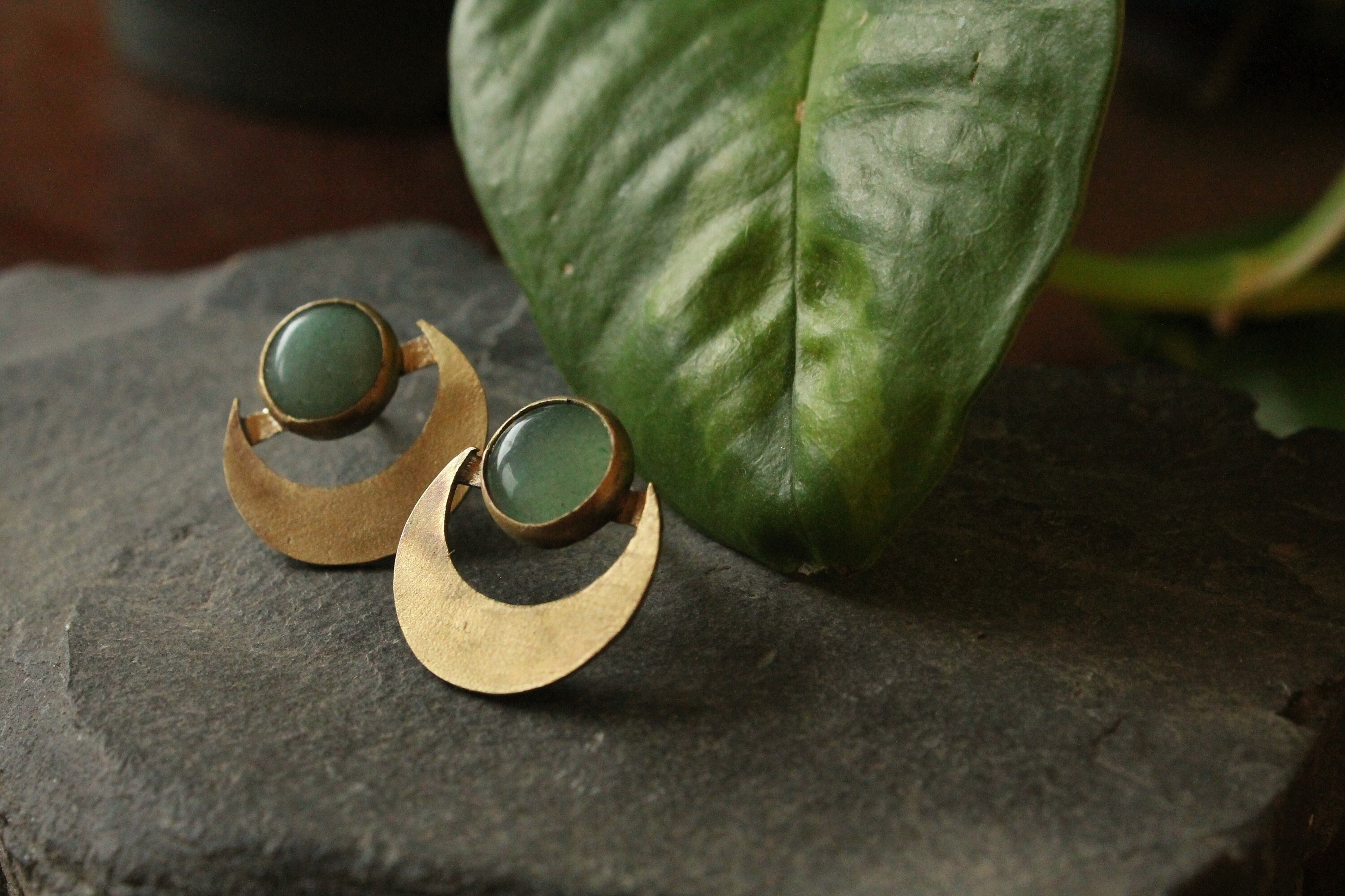 Set Collana E Orecchini In Giada Naturale Multicolore - Perle - Foto 8