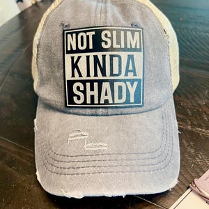 NotySlim Kinda Shady Distressed Keps bild 6