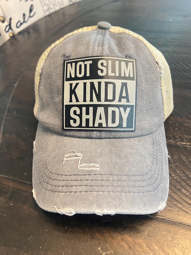 NotySlim Kinda Shady Distressed Keps bild 1