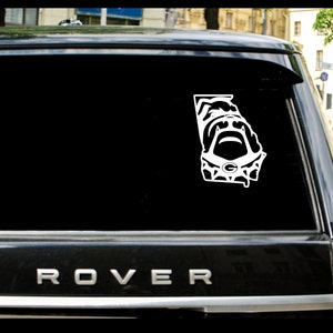 UGA Georgia Bulldogs Window Decal Sticker