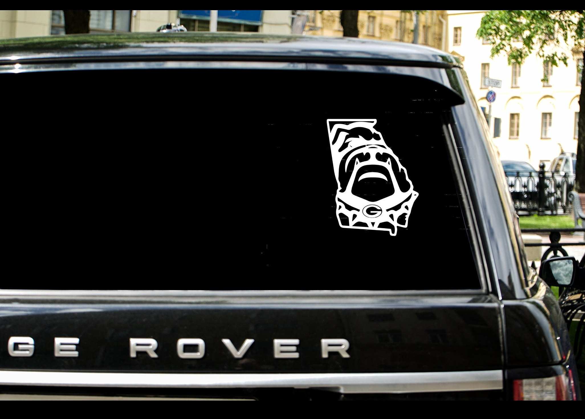 Design Uga Bumper Sticker Uga Merch UGA Georgia Bulldogs: Die Cut