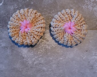 Breast dish scrubbies