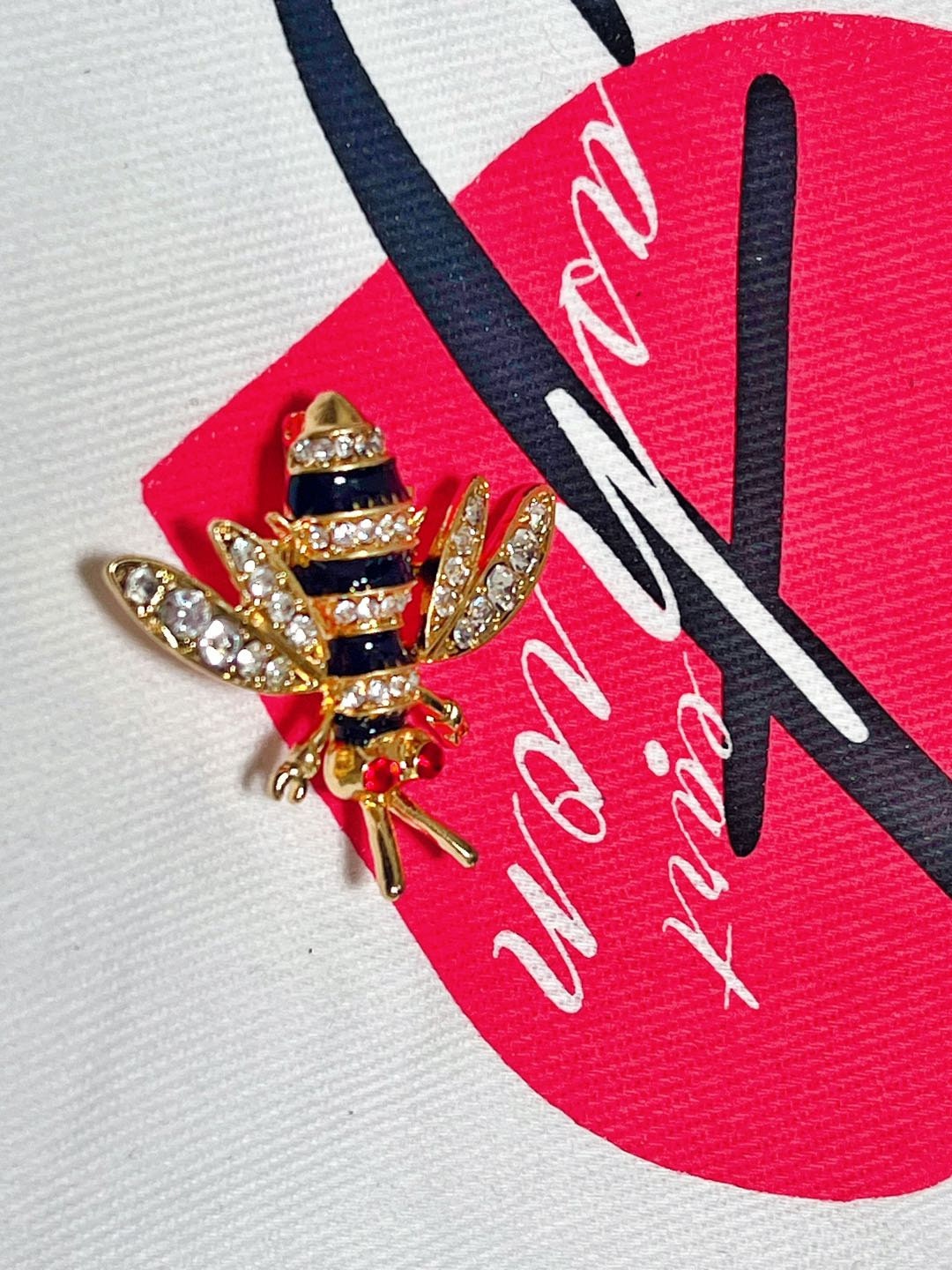 Bee Brooch Pins - Exquisite Gold-plated Design With Rhinestones - Etsy