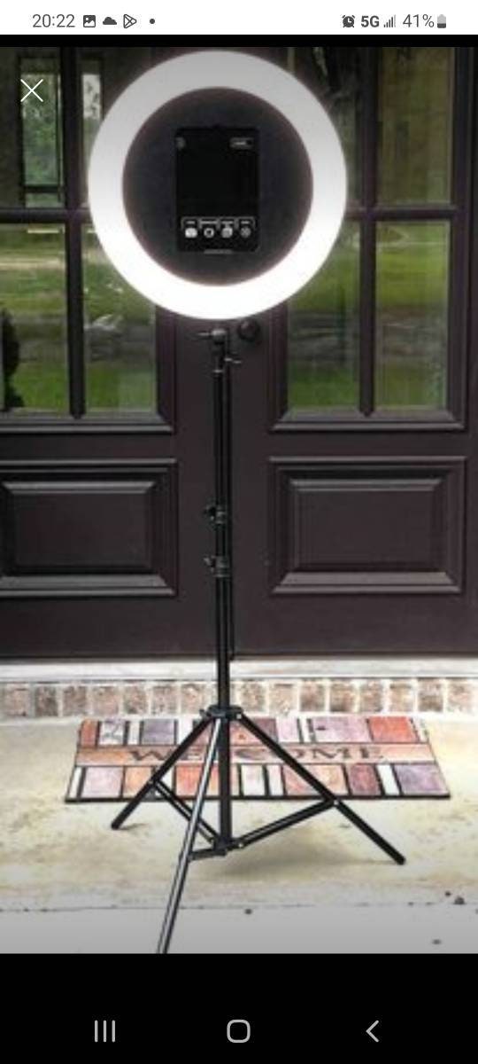 Ring Light Photo Booth Kit, Selfie Photo Booth, Digital Photo Booth Etsy