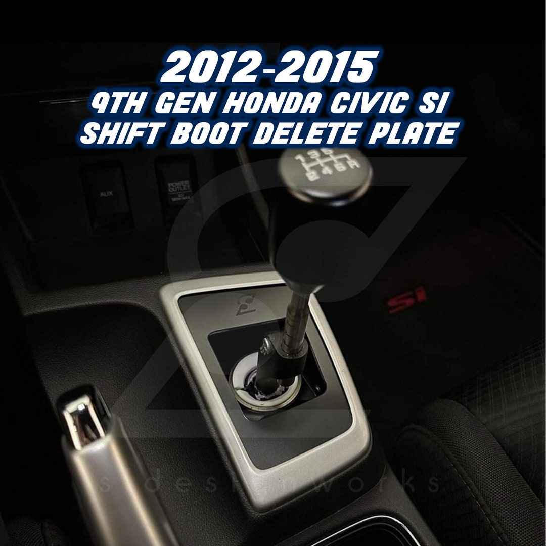 Shift Boot Delete Plate Cover Custom Engrave 2012 2015 9th Etsy