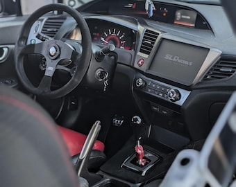 2012 9th Gen Civic SI Radio Delete Plate: Custom Engravable Acrylic