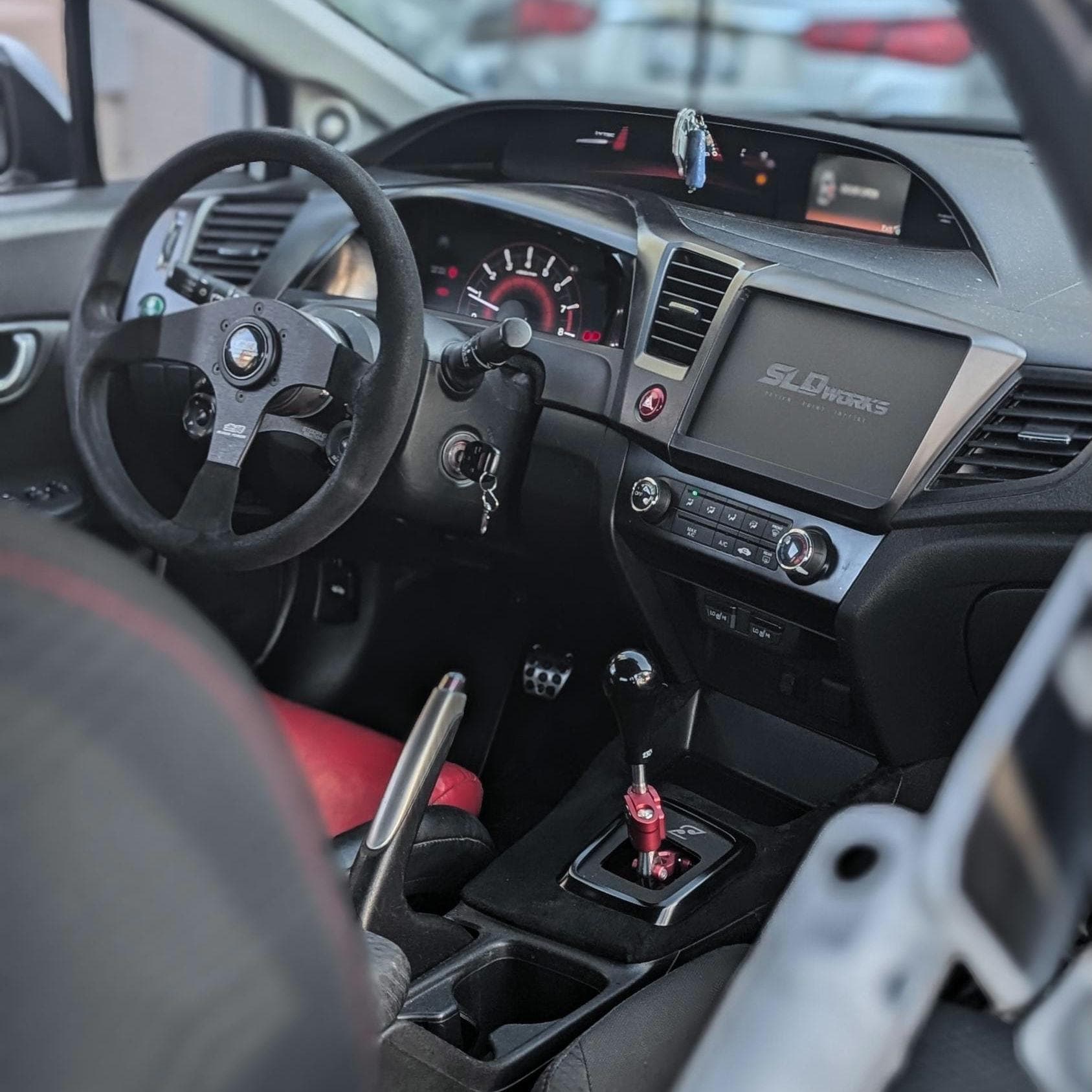 ユーズド　G9 ボディボード S.I. CUSTOM SHAPED 2012 9th Gen Civic SI Radio Delete Plate: Custom Engravable