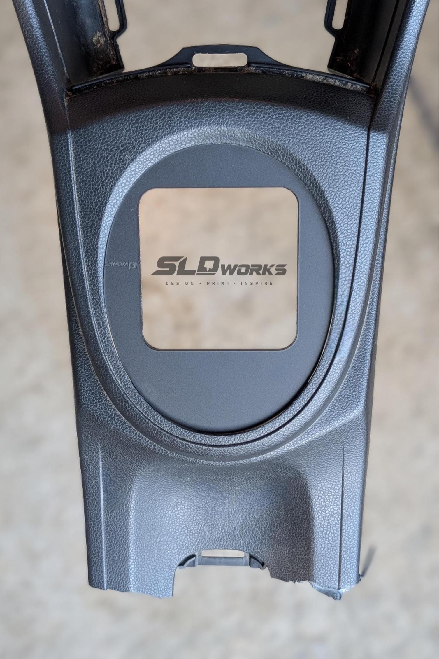 2009 -2013 Honda Fit GE8 Shift Boot Delete Plate - Custom - Matte