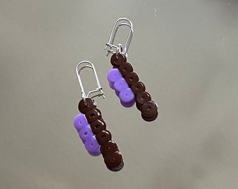 SALE!!! Earrings iron beads Earring plastic queer fashion
