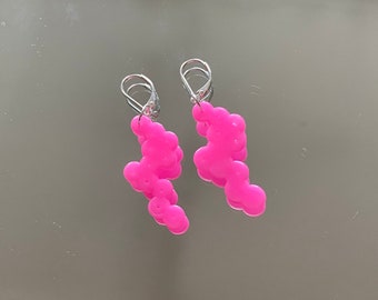 SALE!!! Earrings iron beads Earring plastic