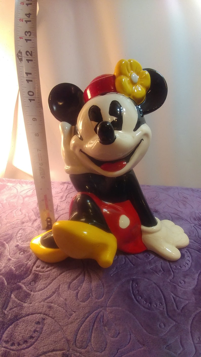 Minnie Mouse Cookie Jar Etsy