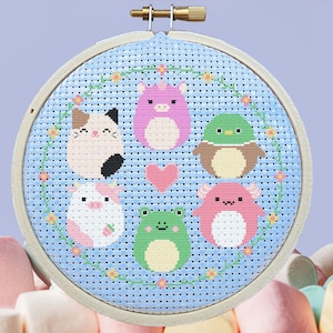 Squishmallow Cross Stitch Pattern