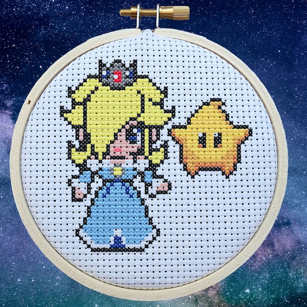 Rosalina & Luma Cross Stitch Pattern