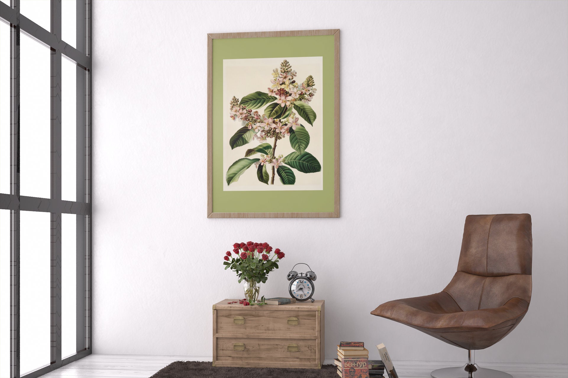 Vintage Apple Blossom Print: Retro Botanical Art (digital Download) - Etsy