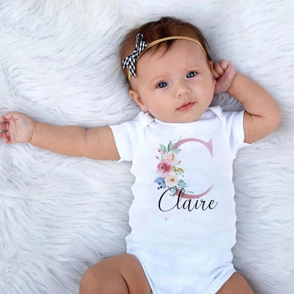 Bodie Body personalizado bebé bebé nombre nombre niño y niña dabbling ropa evento regalo nacimiento