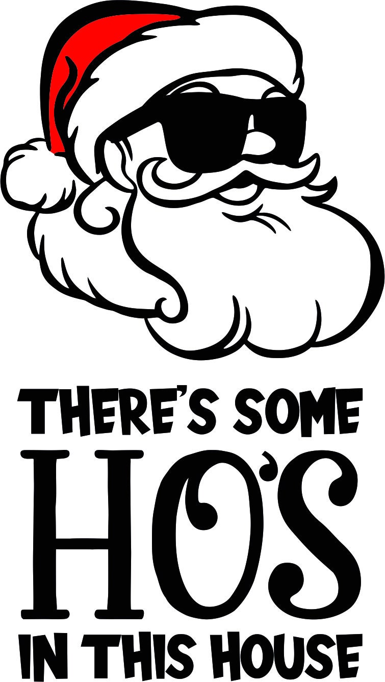 Theres Some Hoes in This House Svg Etsy