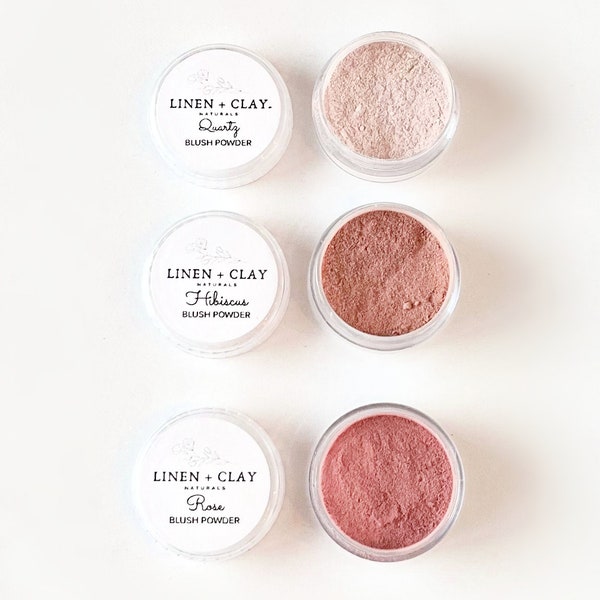 Natural, Plant Based Blush Powder MICA-FREE