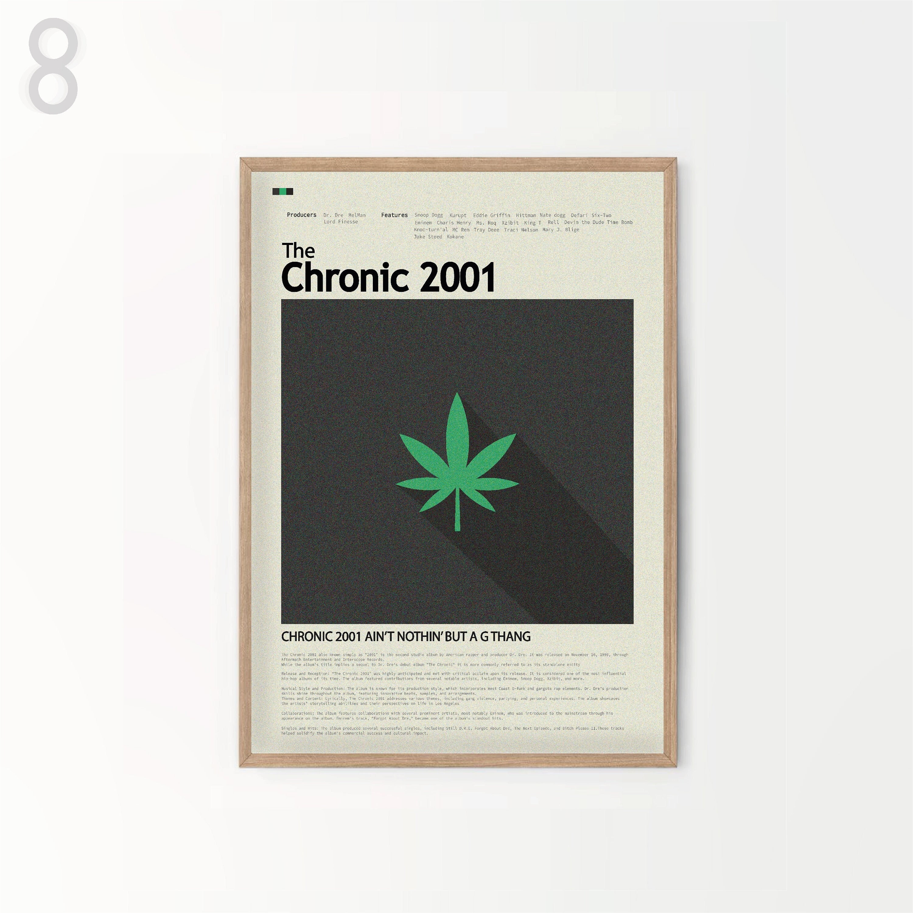 Dr dre the chronic album cover 2001