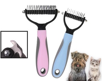 Peigne dents larges chien et chat