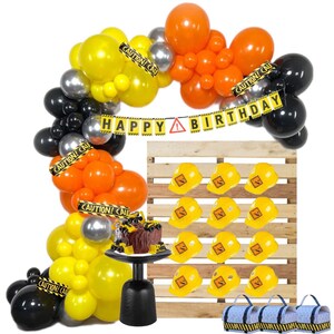 Construction Birthday Party - Construction Birthday Party Decorations - Construction first birthday - Baby Construction Party - Construction