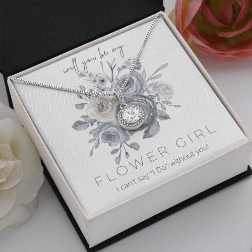 Will You buying Be My Flower Girl | Wedding Necklace