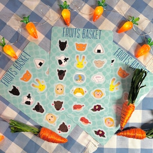 Fruits Basket Sticker Sheet