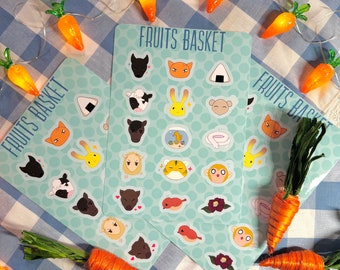 Fruits Basket Sticker Sheet