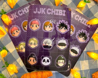 Anime-sticker sheet set