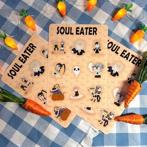 Soul Eater Sticker Sheet