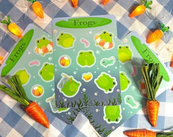 Frog pond Sticker Sheet