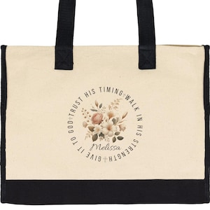 Custom Tote Bag For Christians, Christianity Weekender Bag Women, Bible Study Bag, Christian Tote Bag, Christian Gifts,  Bible Study Bag