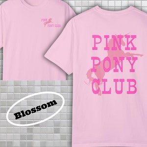 Pink Pony Club Shirt Midwest Princess Tour Gift for Her Sapphic Lesbian WLW Pride Music Tee Comfort Color Pink Pony Girl, Girlfriend Gift