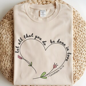 Bible Verse Shirt, Faith-Inspired Gift, Christian Shirt, Faith Apparel, Christian Apparel, Christian Shirt, Bible Verse Christian Apparel
