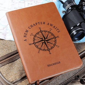 Travel Adventure Journal, Custom Notebook for Traveler, World Travel Journal, Wanderlust Journal Traveler,Travel Essential,Traveling Journal