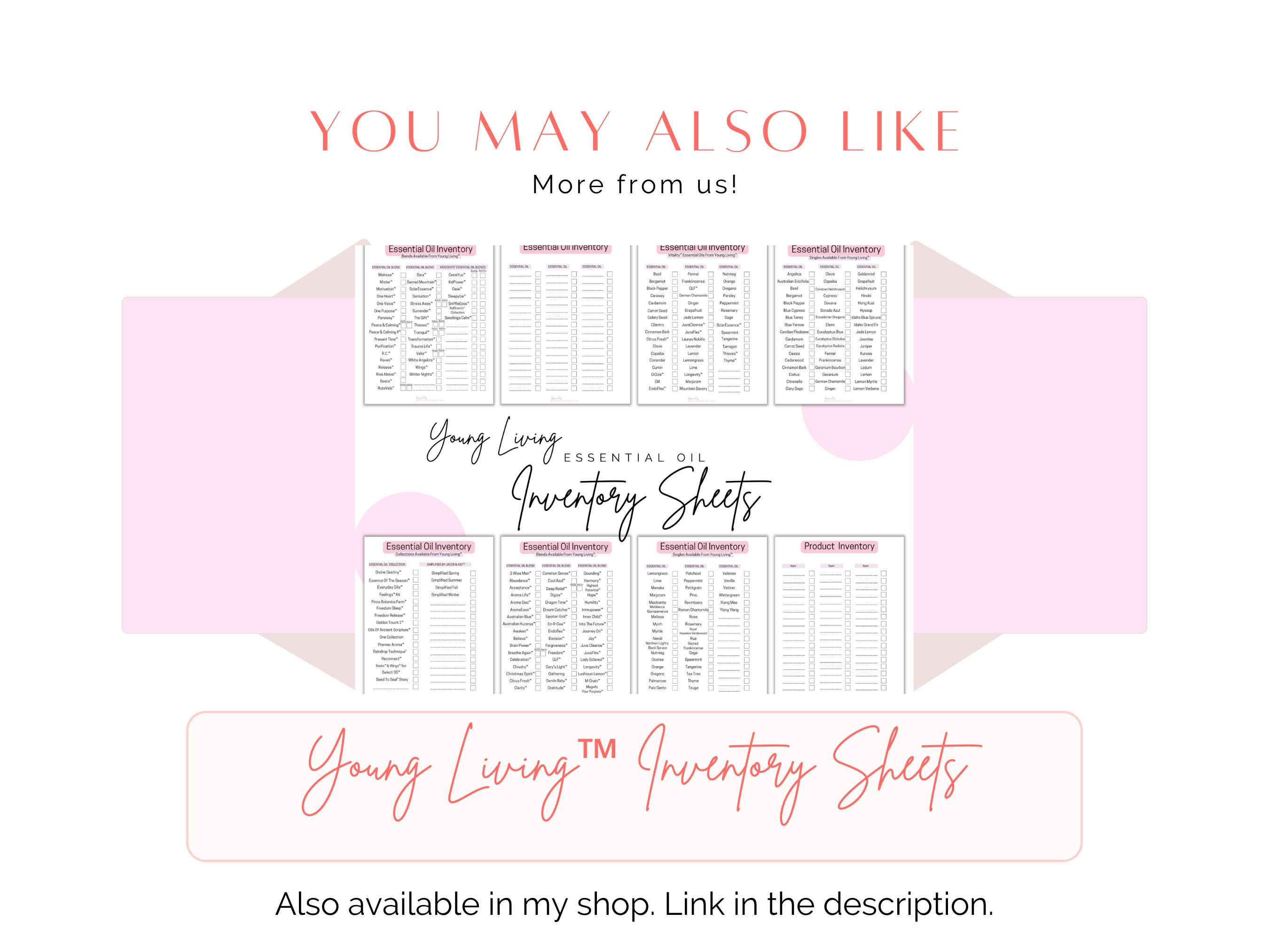 Subscription Tracker Printable | Young Living Card | Young Living ...