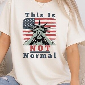 Resist Political Shirt, Anti Trump Shirt, Political Protest Shirt, Statue of Liberty Tee, Feminist Statement Shirt, Pro Democracy Shirt