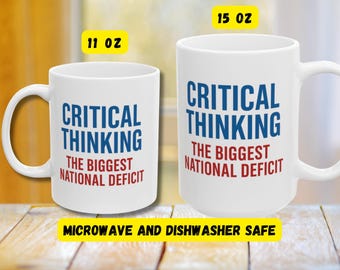 Funny Anti-Trump Coffee Mug - Political Satire Gift, Anti-MAGA Coffee Cup, Liberal Humor, Political Humor Mug, Funny Democratic Gift